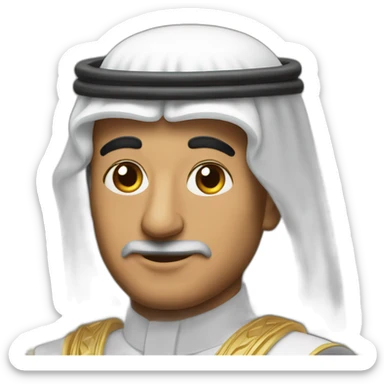 King Abdulaziz sticker