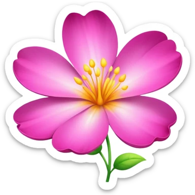 pleasant aroma wafting from a flower sticker