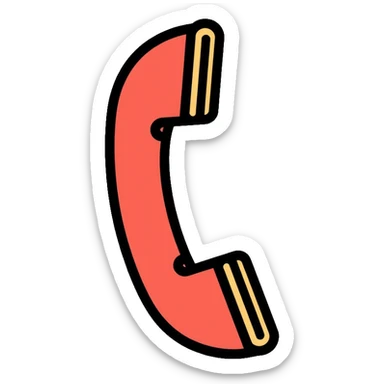 telephone sticker