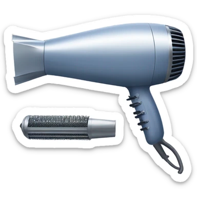 blueprint of hairdryer sticker