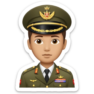 Thai royal army sticker