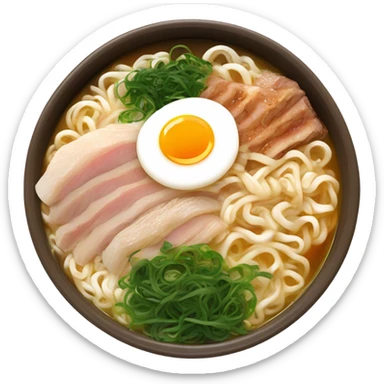 Ramen soup, japanese corean core sticker
