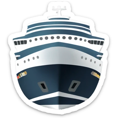 cruise ship sticker