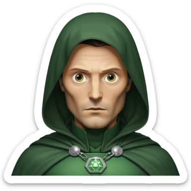 Mads Mikkelsen as Doctor Victor von Doom No mask sticker