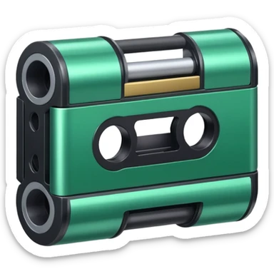 Film Cassette roll green sticker