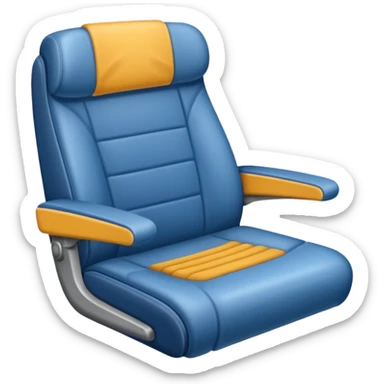 plane seat sticker
