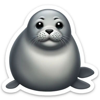 fat seal sticker