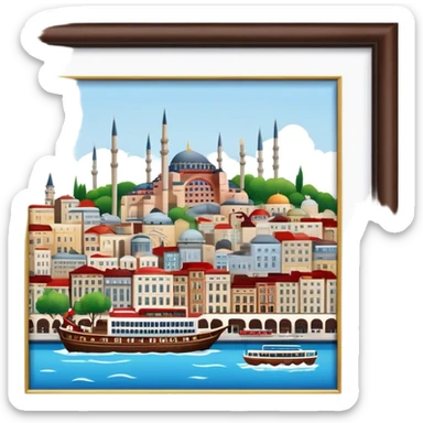 İstanbul Galata sticker