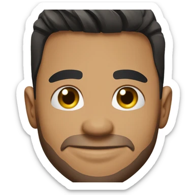 Face of the Chicago Fire FC player Brian Gutierrez sticker