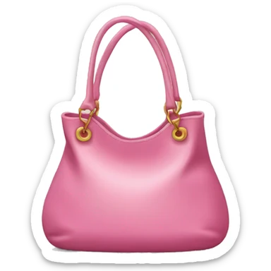 pink bag sticker