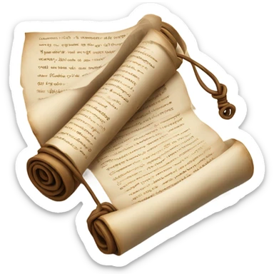 Realistic valentine poetry scroll and lan cable sticker