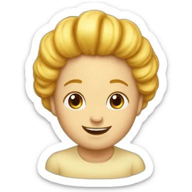 Cœur en beurre sticker