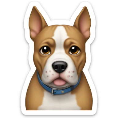 Pocket bully dog sticker