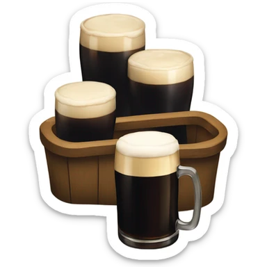 Guinness split the G sticker