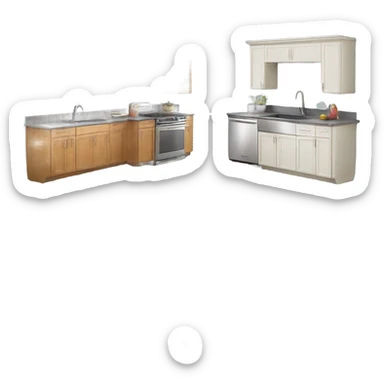  Custom kitchen designer sticker