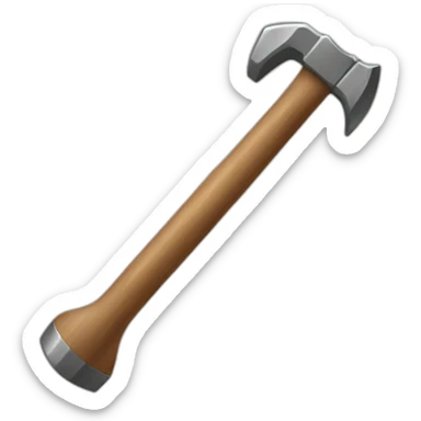 geological hammer sticker