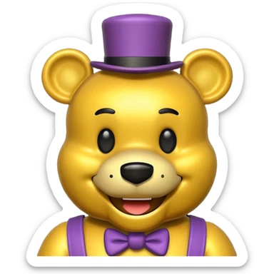 Fredbear sticker
