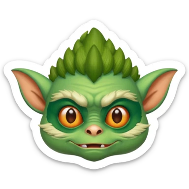 Gremlin with 67 on thier head sticker