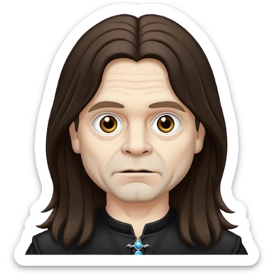 ozzie osbourne sticker