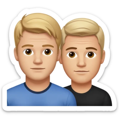 Trevor Donovan and Michael.Yanni sticker