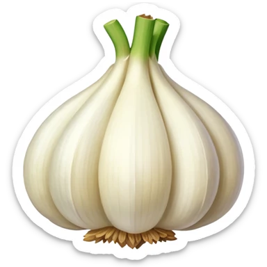 clove of garlic sticker