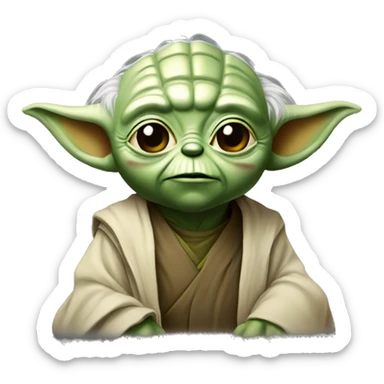 Yoda sticker