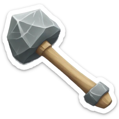 stone mace sticker