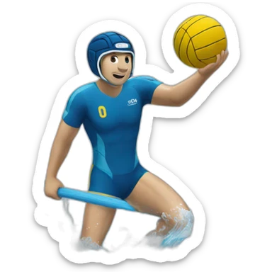 Water-polo sticker