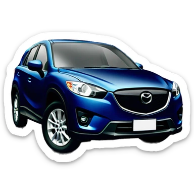 2014 mazda cx5 dark blue sticker
