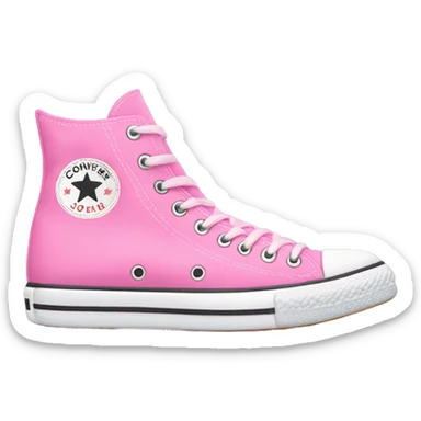 pink converse sticker