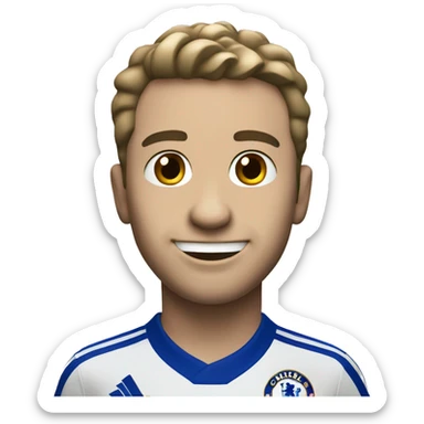 Chelsea fc club logo sticker