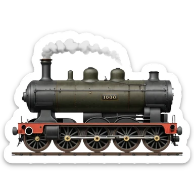 GWR 1400 Class Tank engine  sticker
