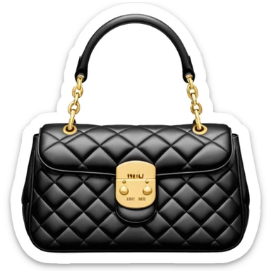 miu miu arcadie bag matelassé sticker