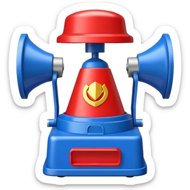 American GTA police siren emote sticker