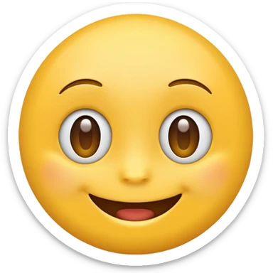 Smile emoji  sticker