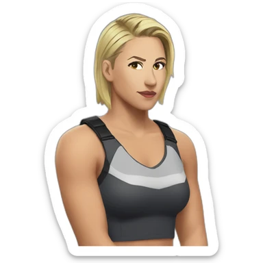 Rhea ripley sticker