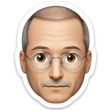 Steve Jobs￼ sticker