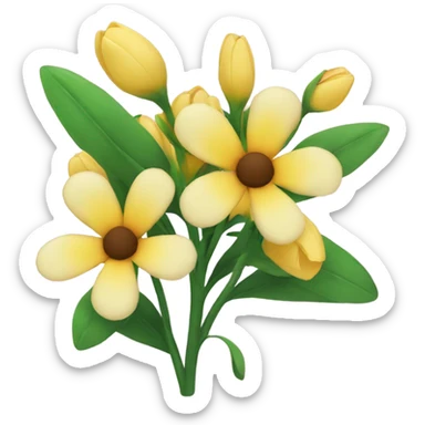 Flowers sticker