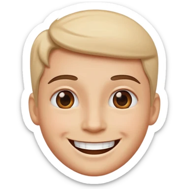 Singe heureux  sticker