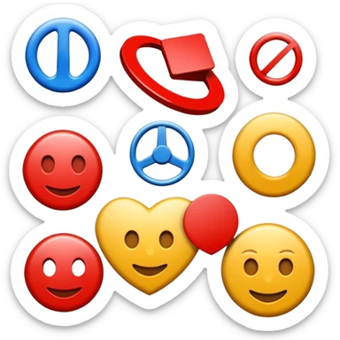 creaza emblema pentru concursul de circulație rutieră sticker