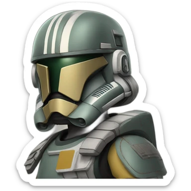 Good soldiers follow orders. Star Wars. Clone phase 2. Order Sixty Six sticker