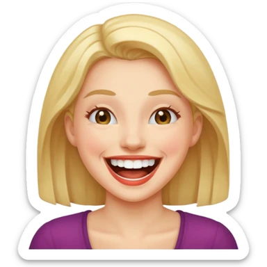 👩🏻😂 sticker