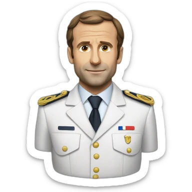 Macron le dz sticker