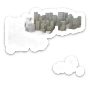 City with 52 text in bottom sticker