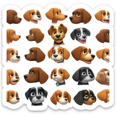 Paw patrol zuma the dog sticker