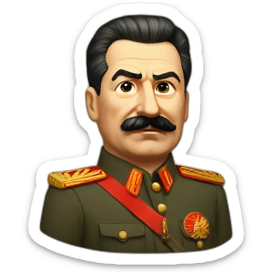 Stalin USSR sticker