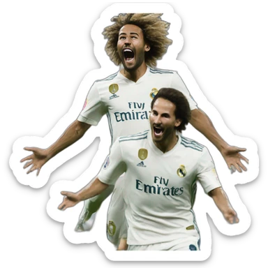 jude bellingham real madrid celebrating sticker