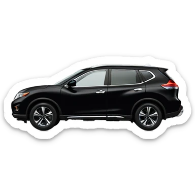 Black Nissan rouge SL sticker