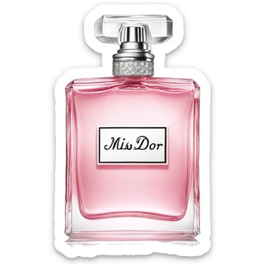 Miss Dior perfume sticker