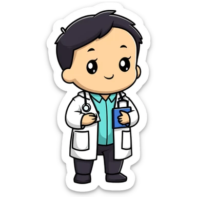 baby doctor sticker